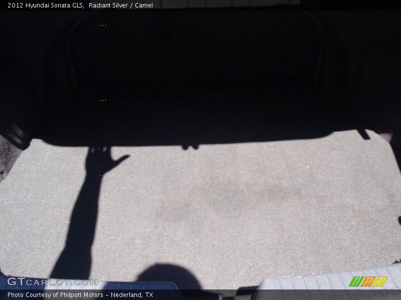 Radiant Silver / Camel 2012 Hyundai Sonata GLS