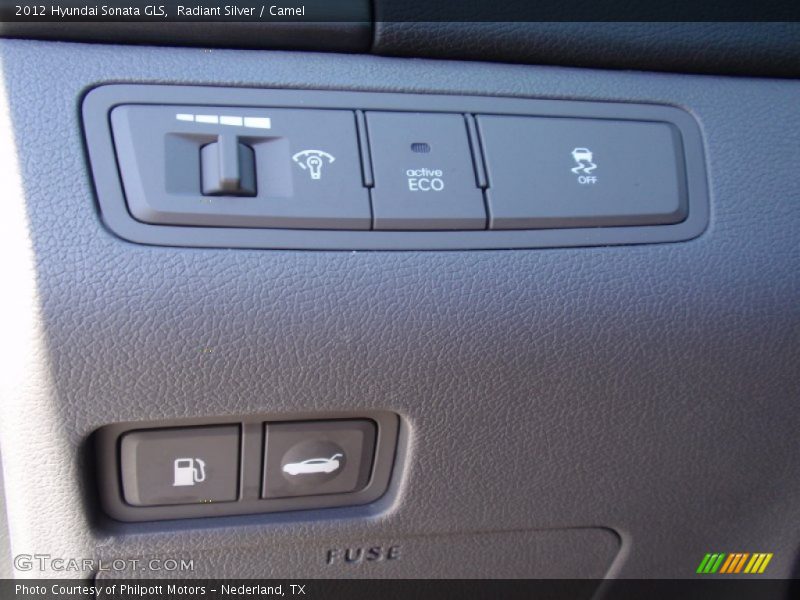 Radiant Silver / Camel 2012 Hyundai Sonata GLS