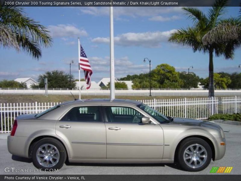 Light Sandstone Metallic / Dark Khaki/Light Graystone 2008 Chrysler 300 Touring Signature Series