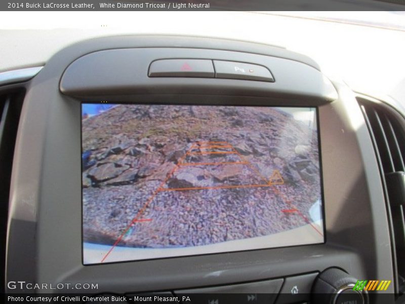 White Diamond Tricoat / Light Neutral 2014 Buick LaCrosse Leather