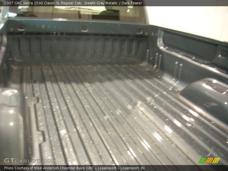 Stealth Gray Metallic / Dark Pewter 2007 GMC Sierra 1500 Classic SL Regular Cab