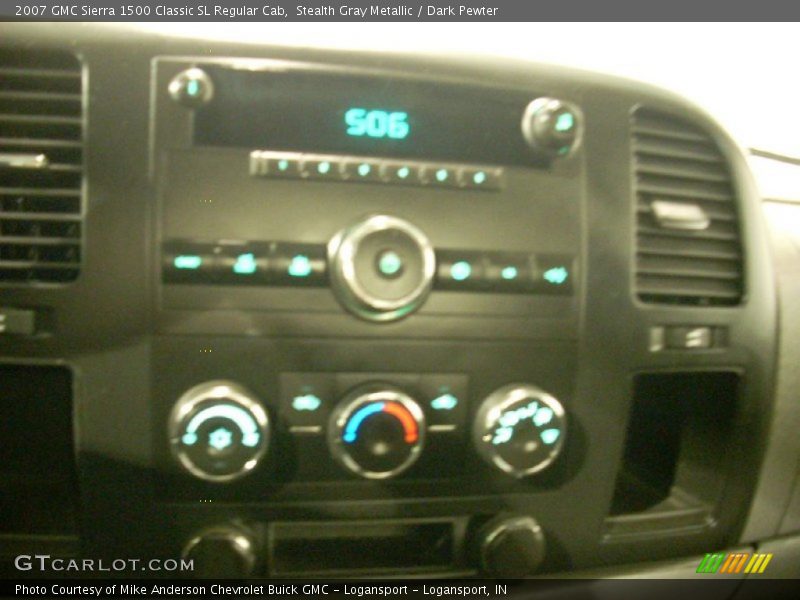 Stealth Gray Metallic / Dark Pewter 2007 GMC Sierra 1500 Classic SL Regular Cab