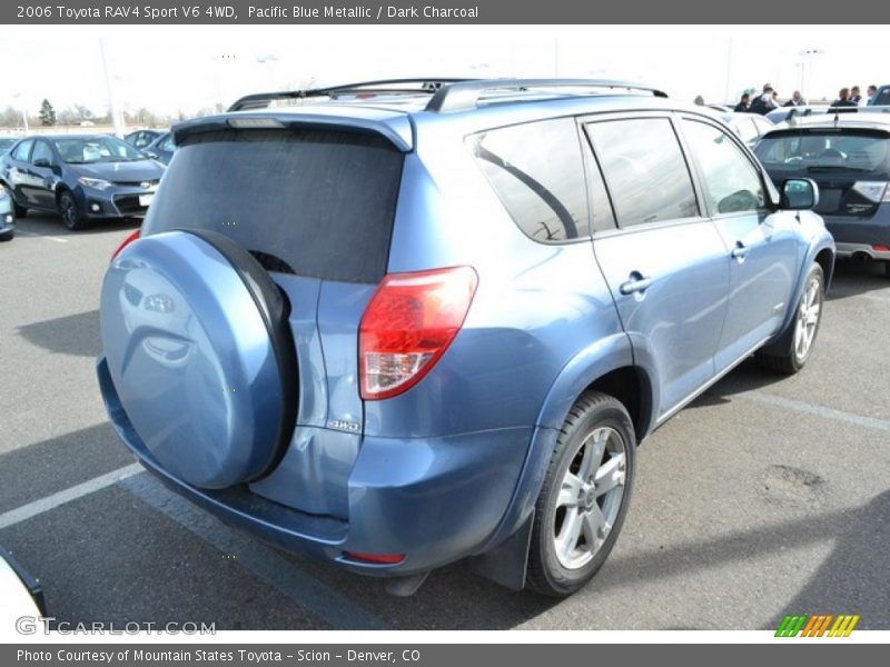 Pacific Blue Metallic / Dark Charcoal 2006 Toyota RAV4 Sport V6 4WD