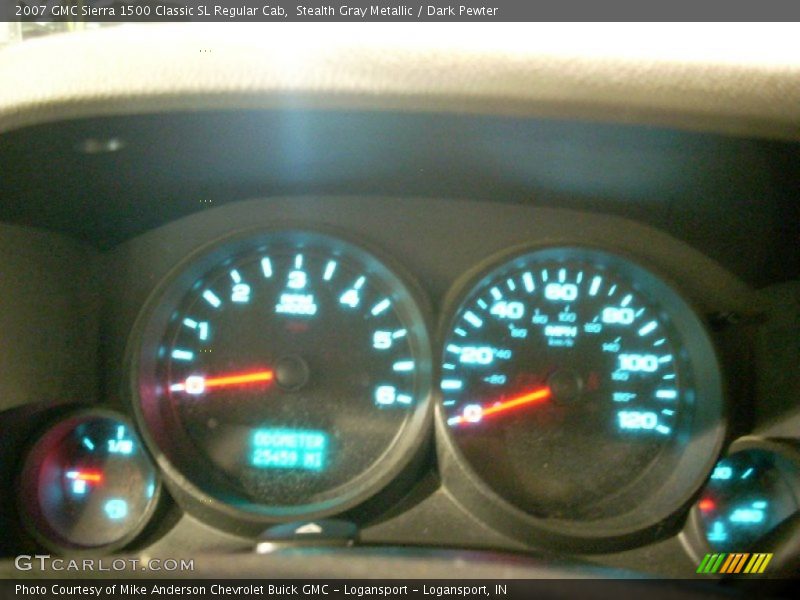 Stealth Gray Metallic / Dark Pewter 2007 GMC Sierra 1500 Classic SL Regular Cab