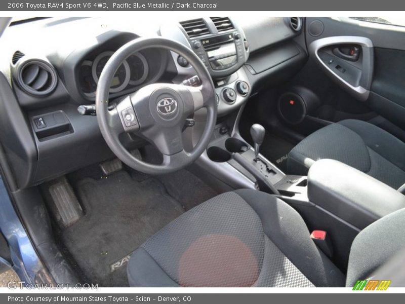  2006 RAV4 Sport V6 4WD Dark Charcoal Interior