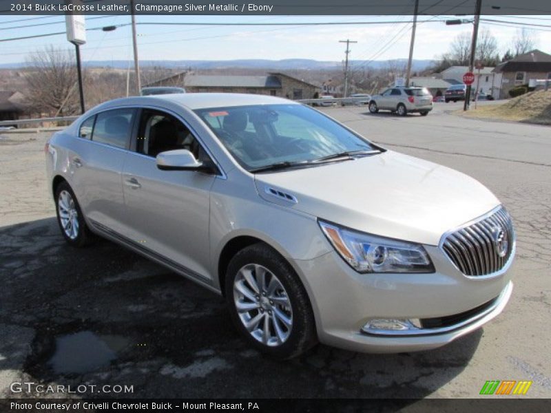 Front 3/4 View of 2014 LaCrosse Leather