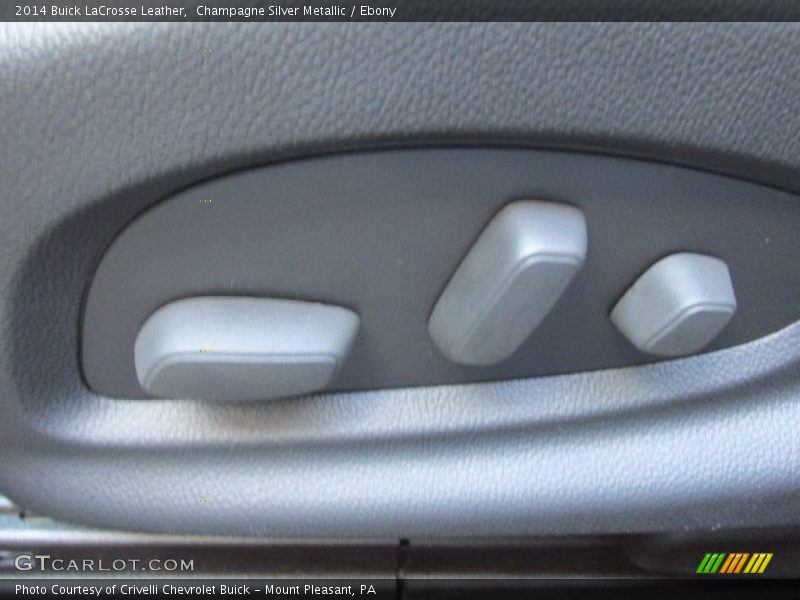 Champagne Silver Metallic / Ebony 2014 Buick LaCrosse Leather