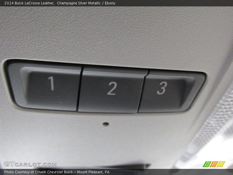 Champagne Silver Metallic / Ebony 2014 Buick LaCrosse Leather