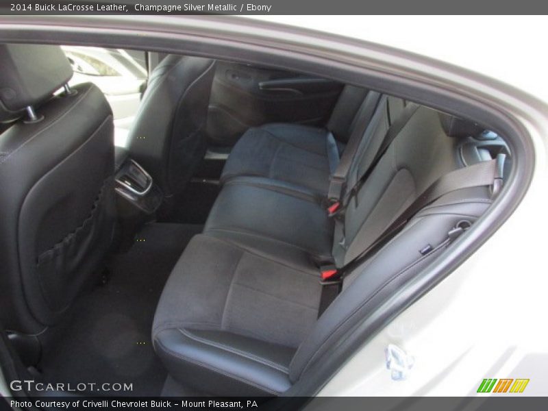Rear Seat of 2014 LaCrosse Leather