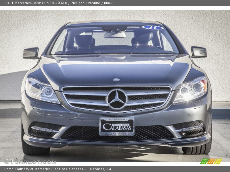 designo Graphite / Black 2011 Mercedes-Benz CL 550 4MATIC