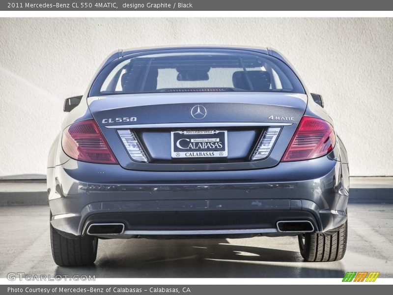 designo Graphite / Black 2011 Mercedes-Benz CL 550 4MATIC