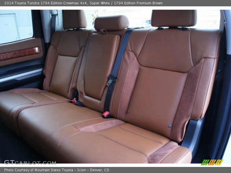Super White / 1794 Edition Premium Brown 2014 Toyota Tundra 1794 Edition Crewmax 4x4