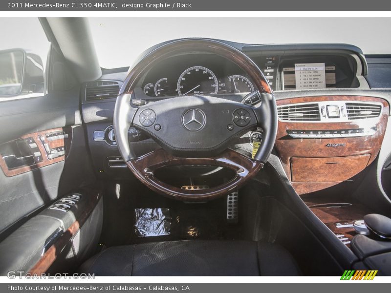 designo Graphite / Black 2011 Mercedes-Benz CL 550 4MATIC