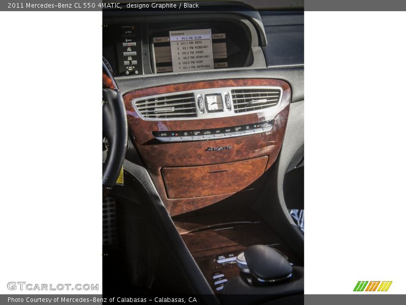 designo Graphite / Black 2011 Mercedes-Benz CL 550 4MATIC