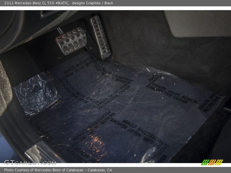 designo Graphite / Black 2011 Mercedes-Benz CL 550 4MATIC