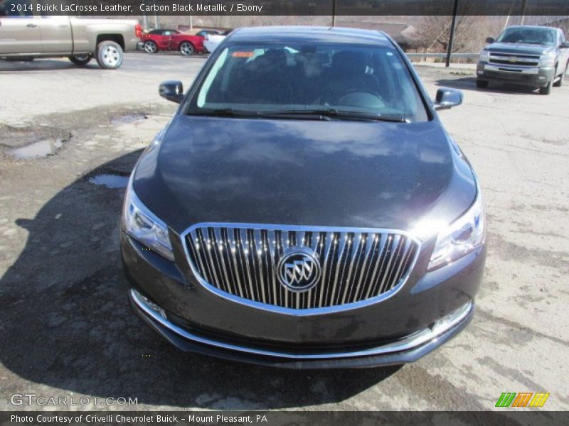 Carbon Black Metallic / Ebony 2014 Buick LaCrosse Leather
