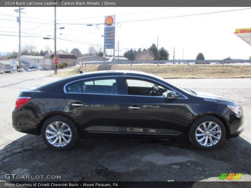 Carbon Black Metallic / Ebony 2014 Buick LaCrosse Leather
