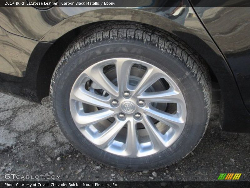 Carbon Black Metallic / Ebony 2014 Buick LaCrosse Leather