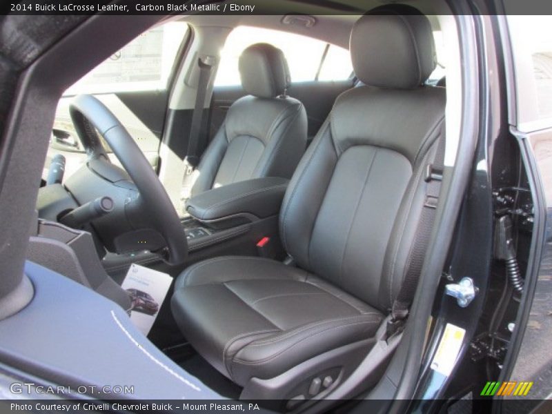 Carbon Black Metallic / Ebony 2014 Buick LaCrosse Leather