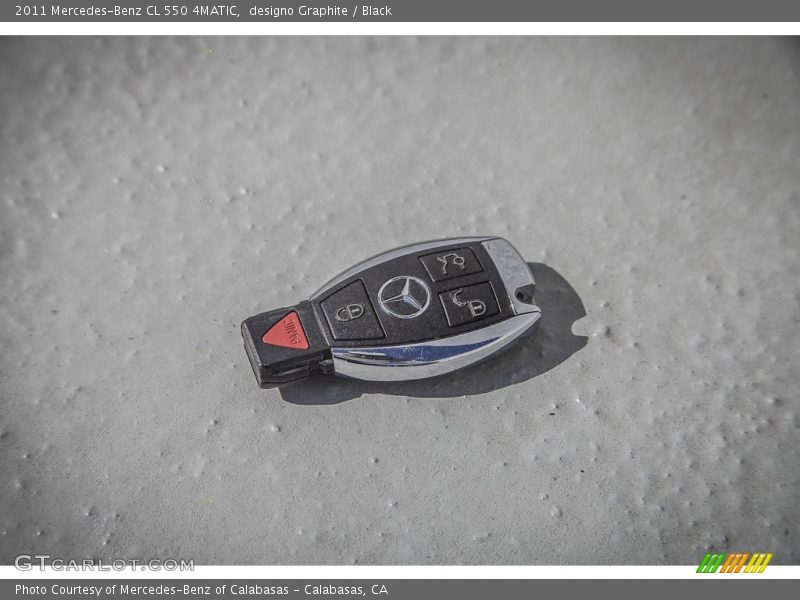 Keys of 2011 CL 550 4MATIC
