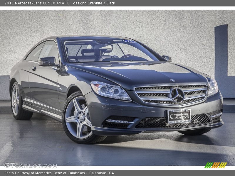 designo Graphite / Black 2011 Mercedes-Benz CL 550 4MATIC