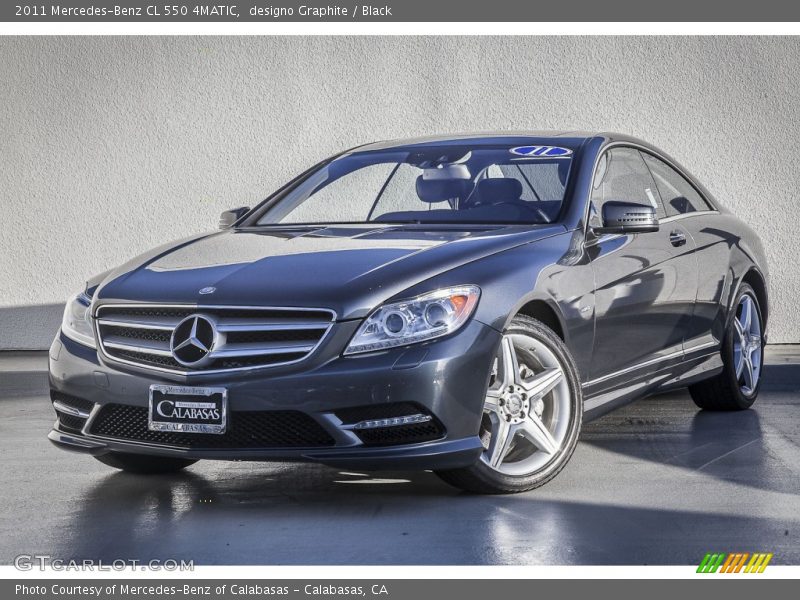 designo Graphite / Black 2011 Mercedes-Benz CL 550 4MATIC