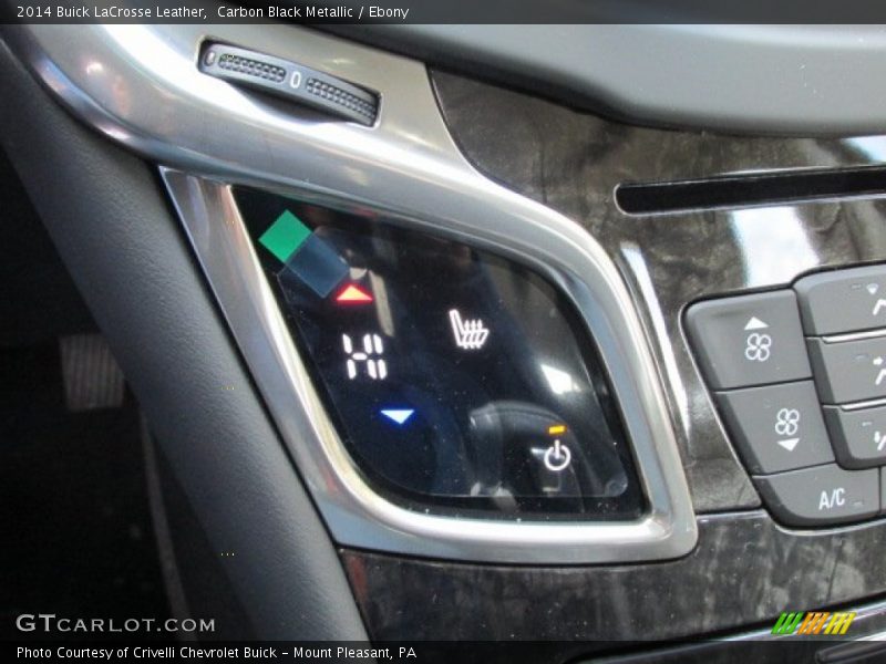 Carbon Black Metallic / Ebony 2014 Buick LaCrosse Leather
