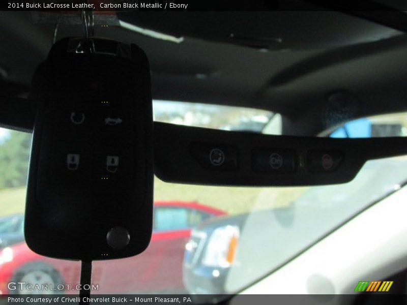 Carbon Black Metallic / Ebony 2014 Buick LaCrosse Leather