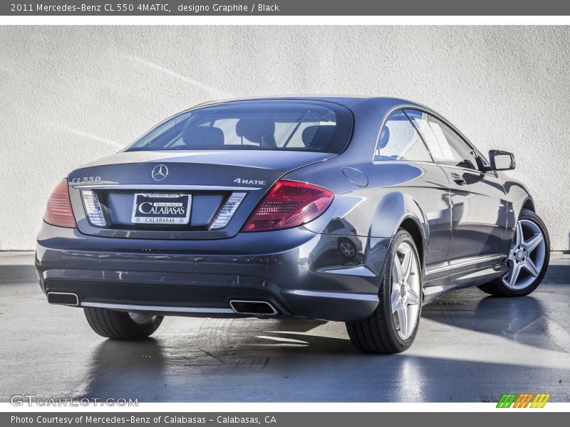 designo Graphite / Black 2011 Mercedes-Benz CL 550 4MATIC