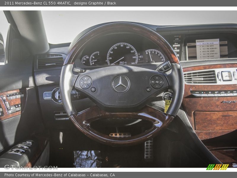  2011 CL 550 4MATIC Steering Wheel