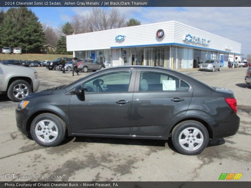  2014 Sonic LS Sedan Ashen Gray Metallic