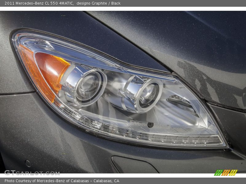 designo Graphite / Black 2011 Mercedes-Benz CL 550 4MATIC