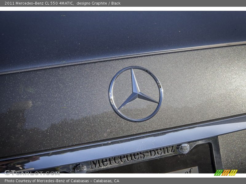 designo Graphite / Black 2011 Mercedes-Benz CL 550 4MATIC