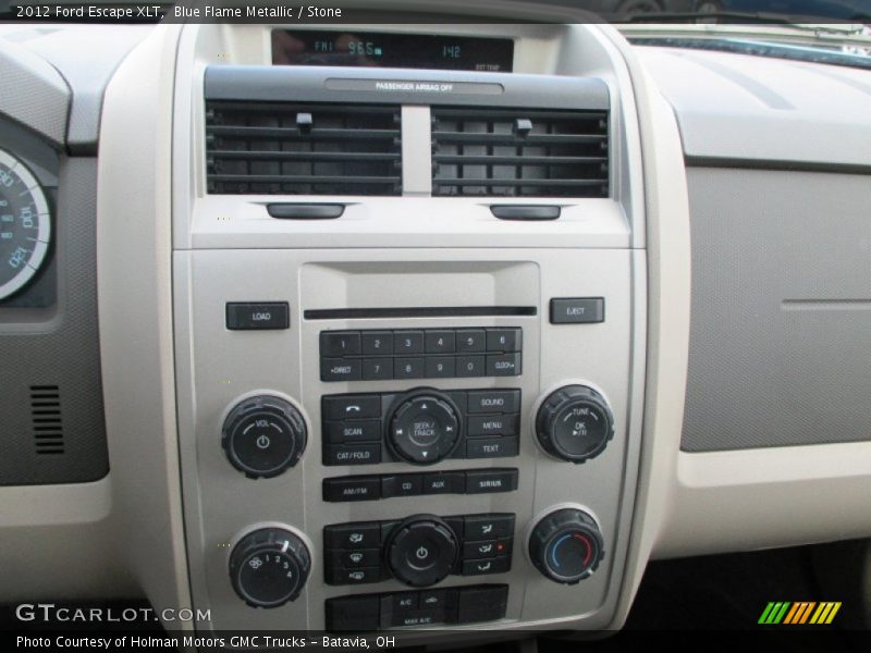 Blue Flame Metallic / Stone 2012 Ford Escape XLT