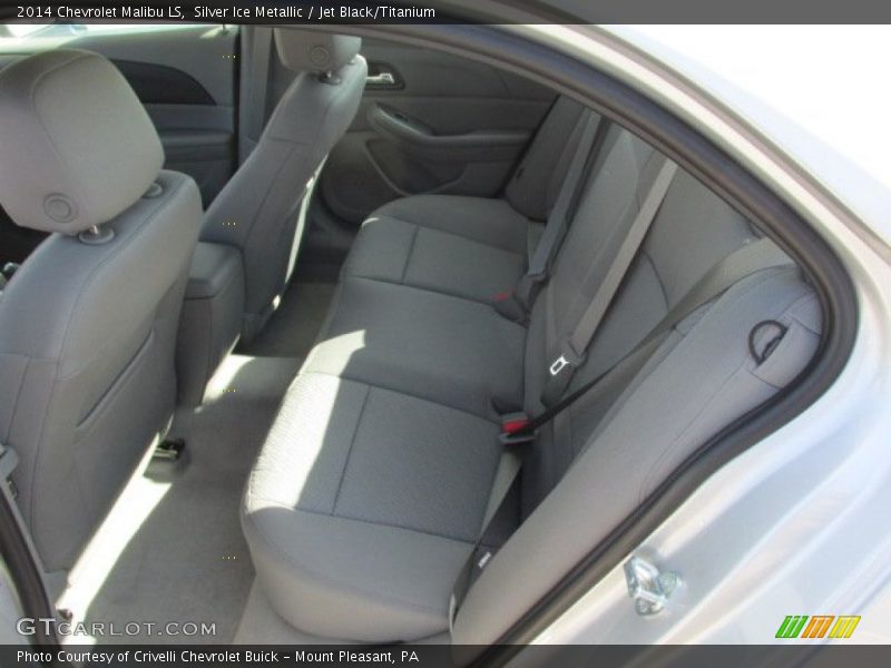 Silver Ice Metallic / Jet Black/Titanium 2014 Chevrolet Malibu LS