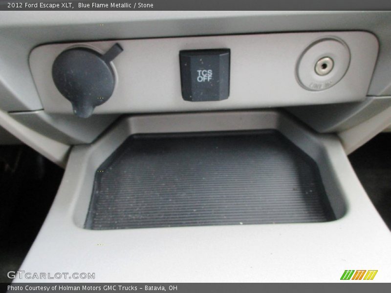 Blue Flame Metallic / Stone 2012 Ford Escape XLT
