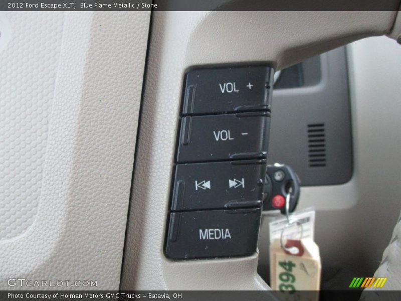 Blue Flame Metallic / Stone 2012 Ford Escape XLT