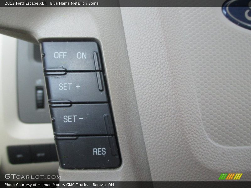Blue Flame Metallic / Stone 2012 Ford Escape XLT