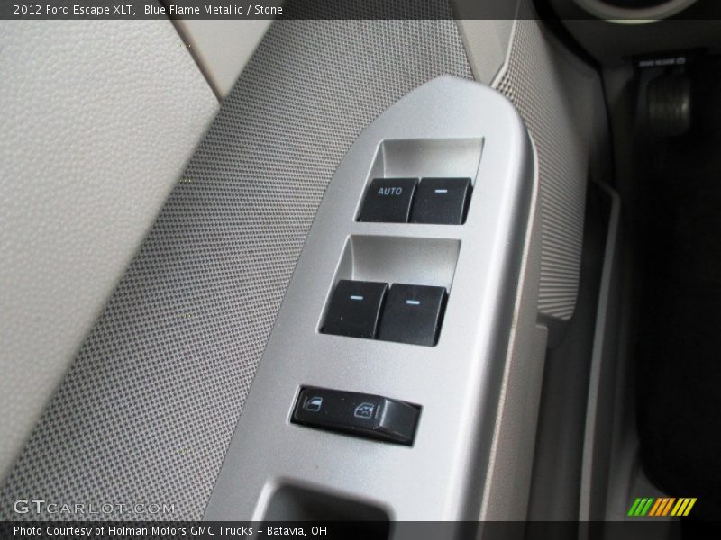 Blue Flame Metallic / Stone 2012 Ford Escape XLT