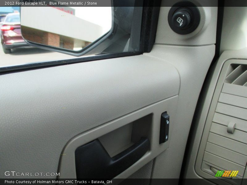 Blue Flame Metallic / Stone 2012 Ford Escape XLT