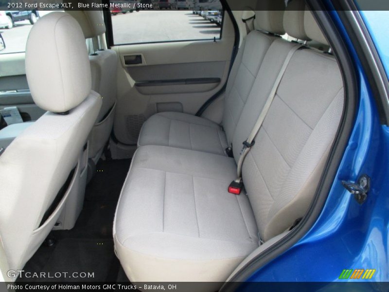 Blue Flame Metallic / Stone 2012 Ford Escape XLT
