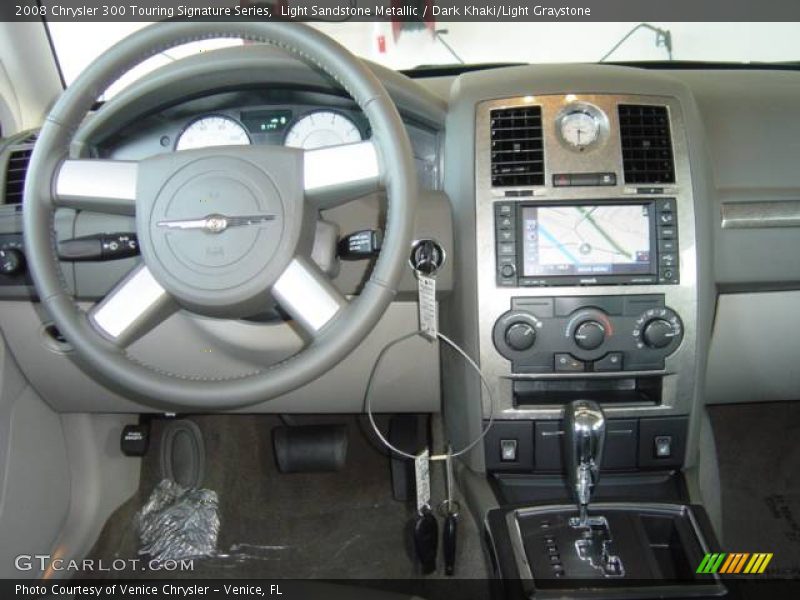 Light Sandstone Metallic / Dark Khaki/Light Graystone 2008 Chrysler 300 Touring Signature Series