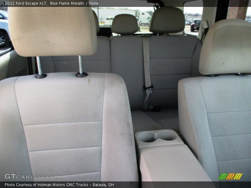 Blue Flame Metallic / Stone 2012 Ford Escape XLT