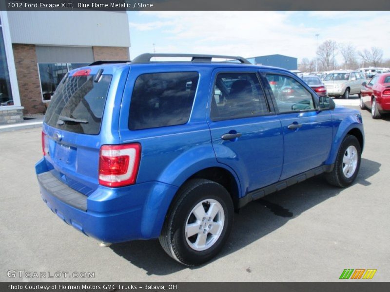 Blue Flame Metallic / Stone 2012 Ford Escape XLT