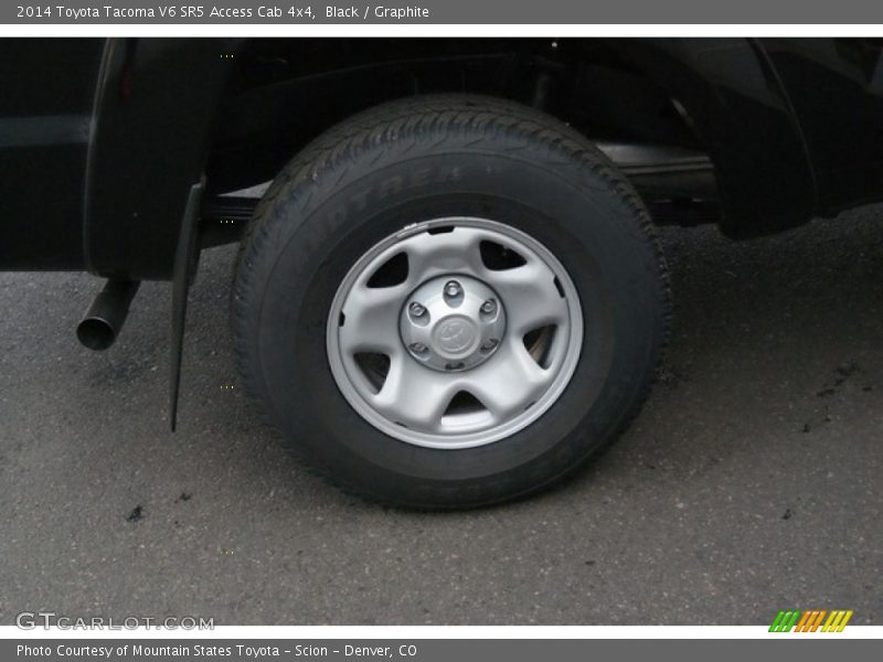 Black / Graphite 2014 Toyota Tacoma V6 SR5 Access Cab 4x4