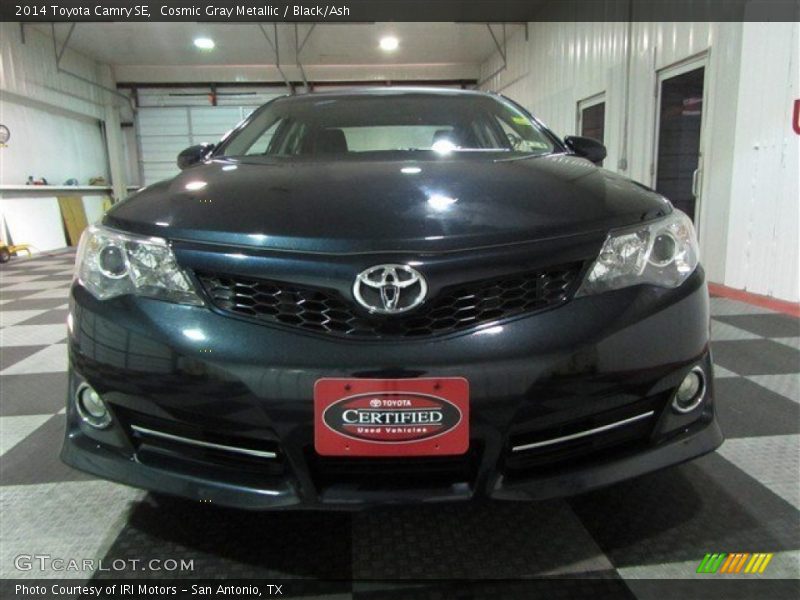 Cosmic Gray Metallic / Black/Ash 2014 Toyota Camry SE