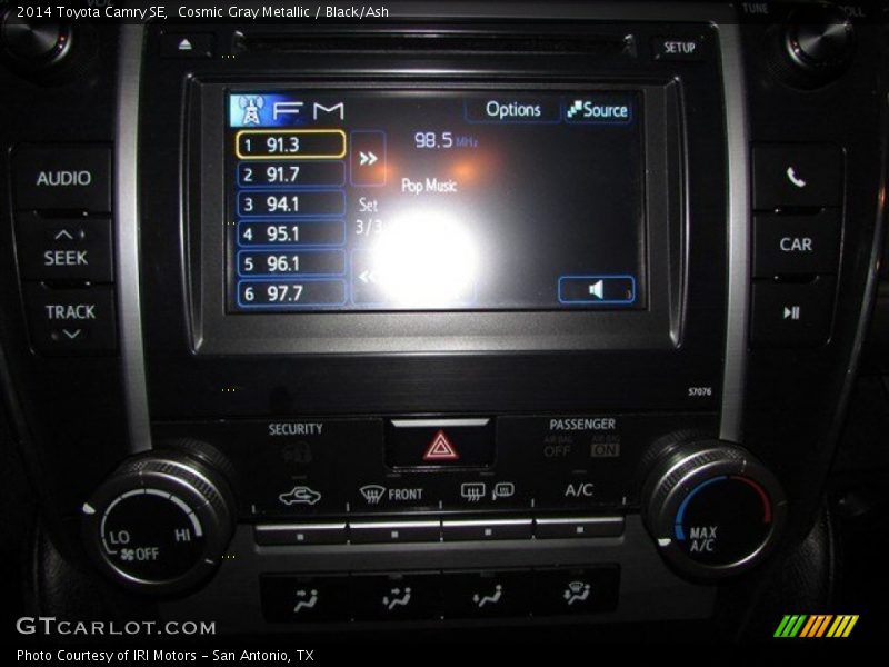 Cosmic Gray Metallic / Black/Ash 2014 Toyota Camry SE