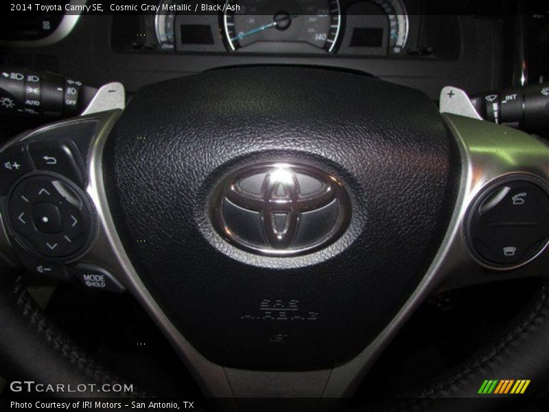 Cosmic Gray Metallic / Black/Ash 2014 Toyota Camry SE