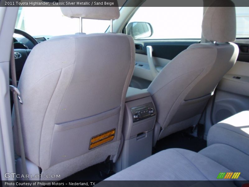 Classic Silver Metallic / Sand Beige 2011 Toyota Highlander