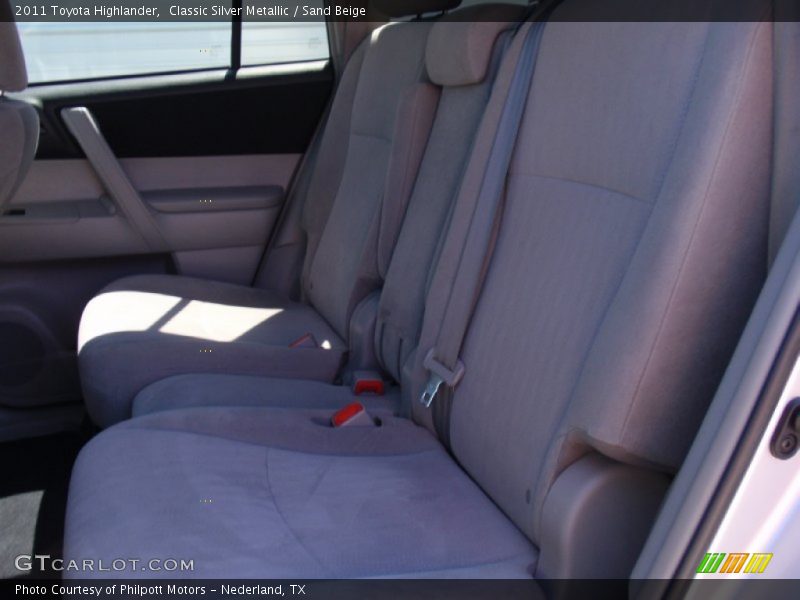 Classic Silver Metallic / Sand Beige 2011 Toyota Highlander